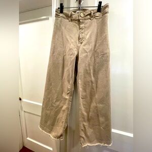 Zara Sailor style denim pants